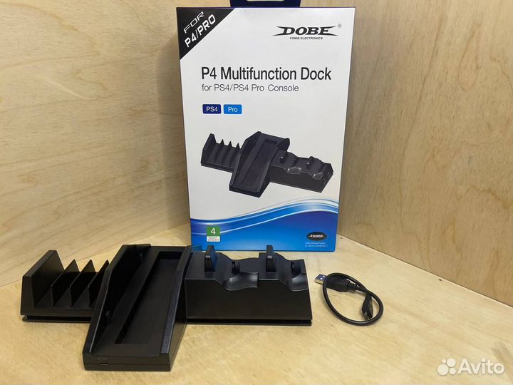 Зарядная станция с охлаждением для PS4