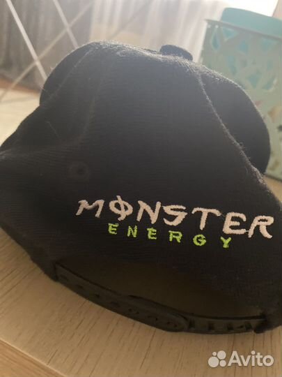 Бейсболка monster energy