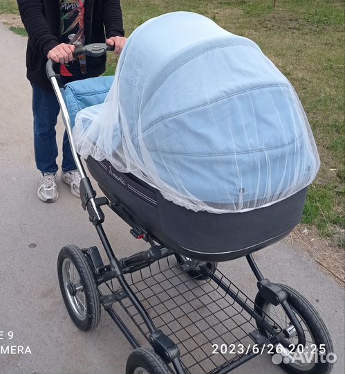 Коляска люлька для новорожденных бу