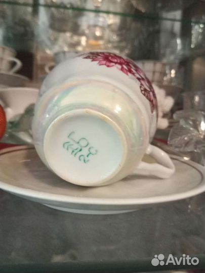 Чайный сервиз фарфор СССР