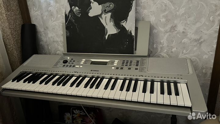Синтезатор yamaha ypt-360 + стойка