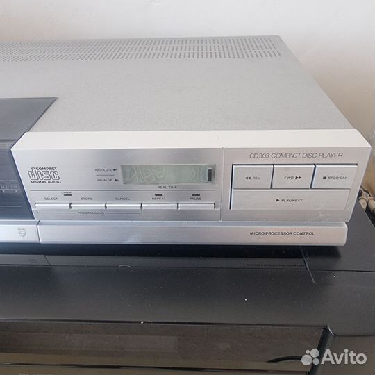 Компакт-диск проигрыватель philips cd303