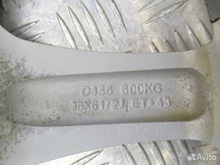 Диск литой R16 / 5x108 J6.0 43ET DIA65.1 (б/у)