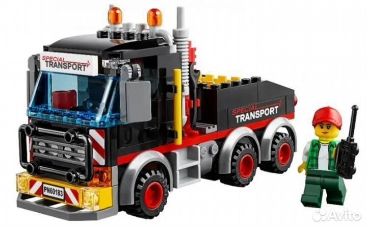 Конструктор Сити Перевозчик Вертолета 310 Детали