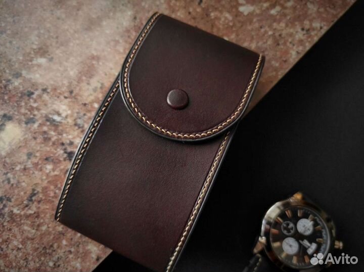 Чехол для часов из кожи