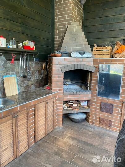 Русская баня на дровах