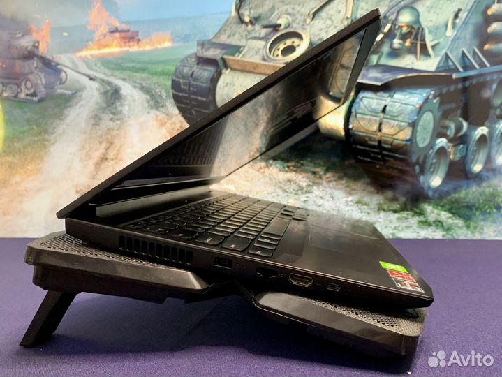 Мощный ноутбук Lenovo на Ryzen 5 / GTX