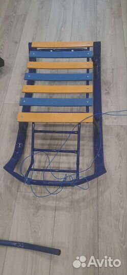 Детские зимние санки