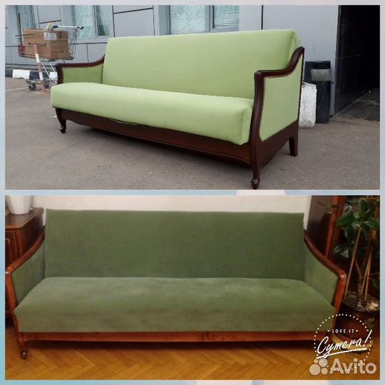 Реставрация перетяжка мебели