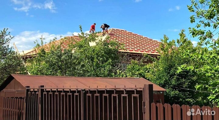 Крыша Кровельные работы Монтаж Ремонт кровли