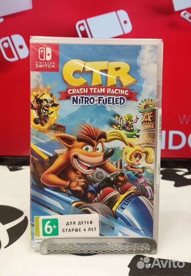Crash Team Racing Nitro Fueled NS New