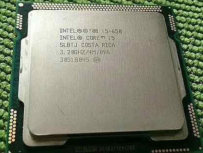 Процессор интел s1156 Core i5-650