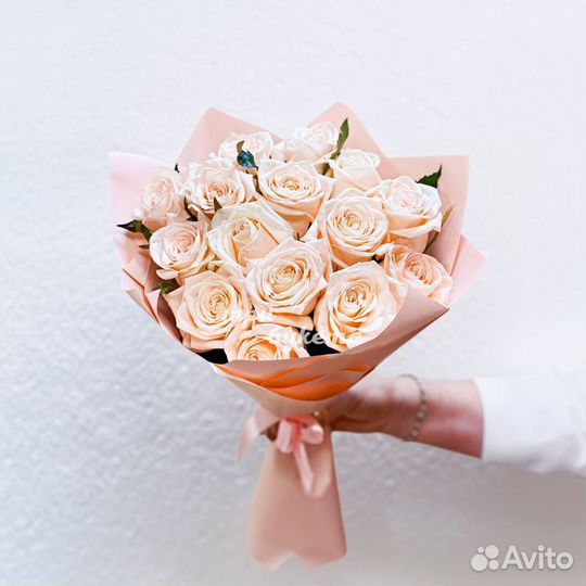 Букет из 15 роз. Все цвета в наличии. +Доставка