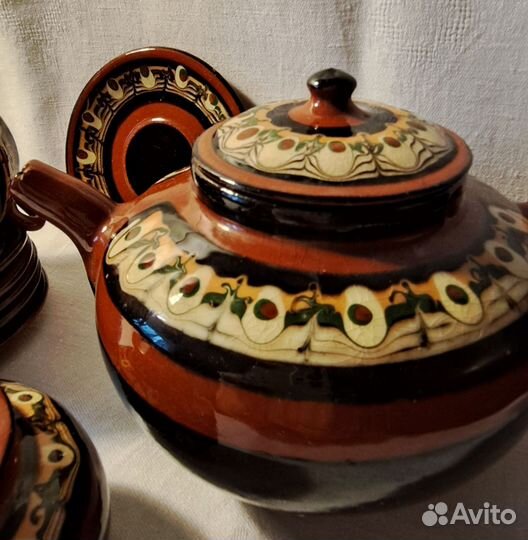 Чайный сервис СССР керамика