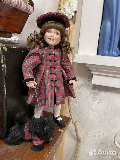 Кукла фарфоровая винтаж