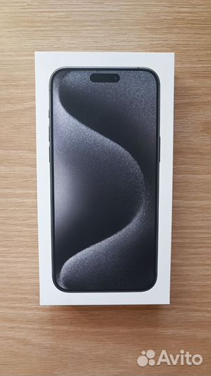 iPhone 15 Pro Max 256 gb Black titanium