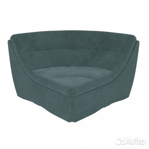 Угловой модуль Холидей Велюр бирюза