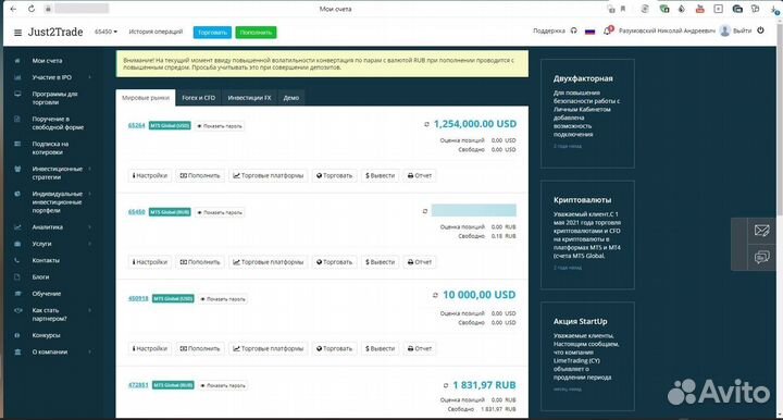 Обучение профессиональному трейдингу