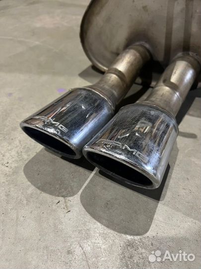 Глушитель AMG задний Mercedes-Benz E-Class W210