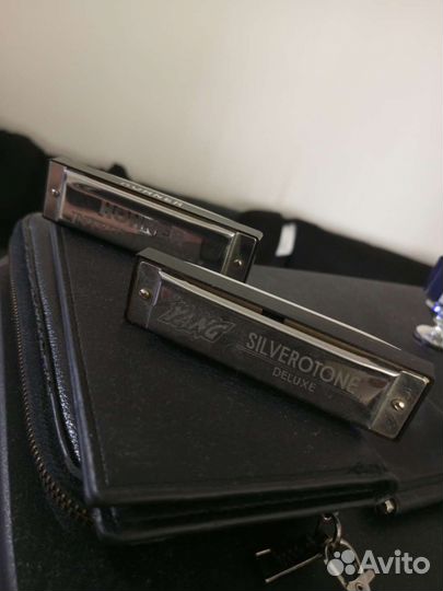 Губная гармонь hohner silverstone