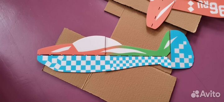 Авиамодель радиоуправляемая, элементы для сборки