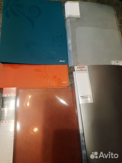 Папки канцелярские файловые и скоросшиватели