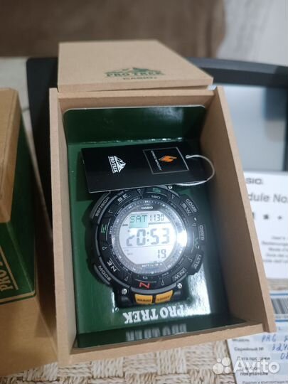 Часы casio pro trek prg 240