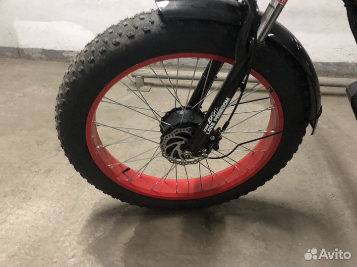 Электровелосипед фетбайк бу