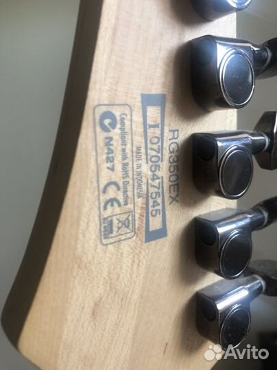 Электрогитара ibanez rg350ex rg 350 ex