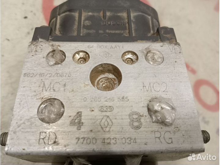 Блок abs, 7700432034 renault scenic, 3049818