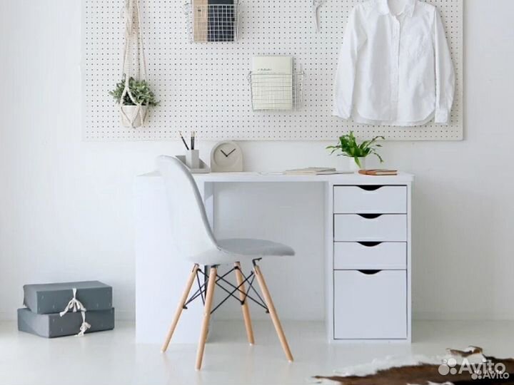 Стол письменный Мальм компьютерный IKEA Икеа