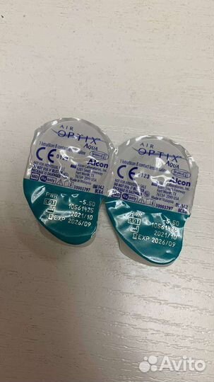 Линзы air optix