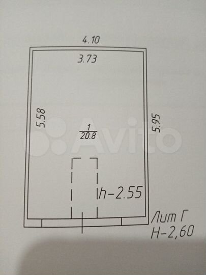 Гараж, 24 м²
