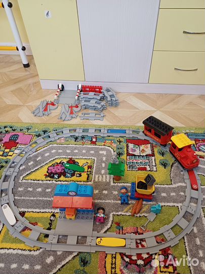 Lego duplo железная дорога