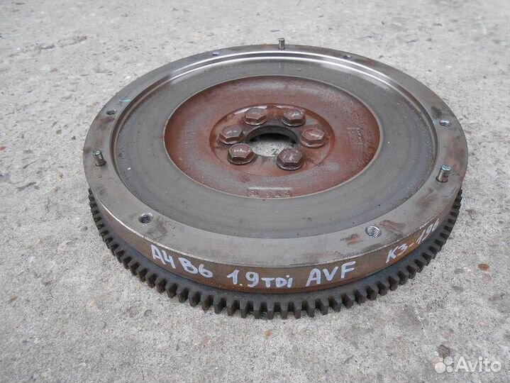 Маховик Ауди А4 Б6 1.9 тди 6 ступка МКПП