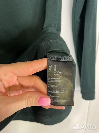 Лонгслив б/у XS H&M