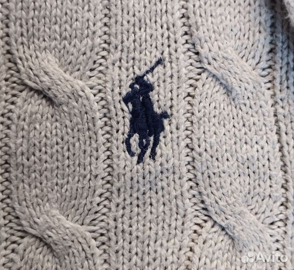 Белый пуловер Ralph Lauren
