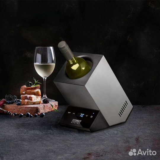 Охладитель для бутылок Caso WineCase One inox