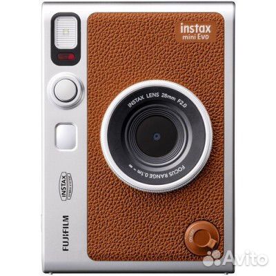 Fujifilm instax mini evo коричневый