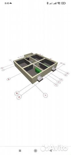 Заливка фундамента. Монолит, под забор, ленточный