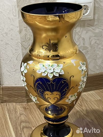 Ваза для цветов богемия