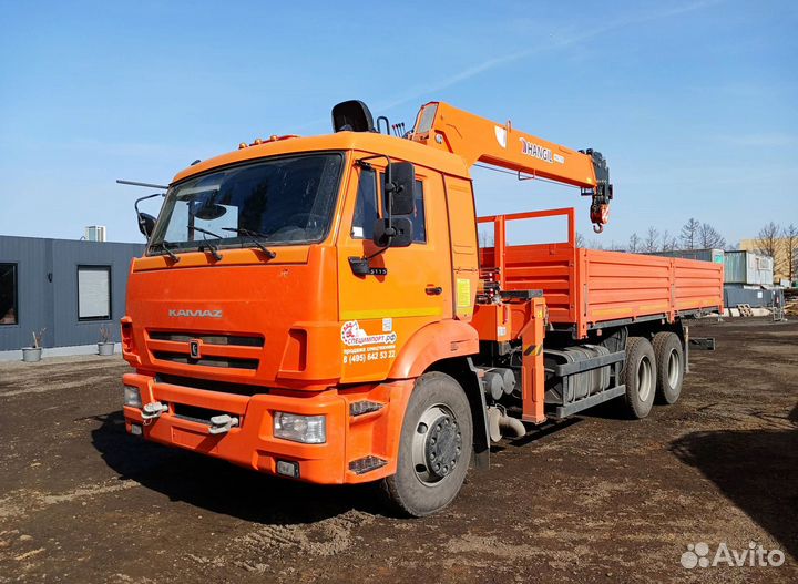 КАМАЗ 65115 с КМУ, 2022