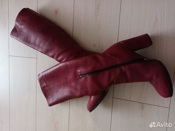 Сапоги ботфорты