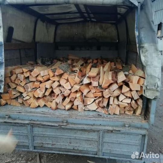 Дрова чурками и колотые