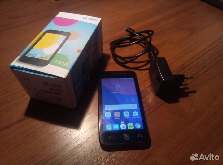 Alcatel Pixi 4 4034D, 4 ГБ