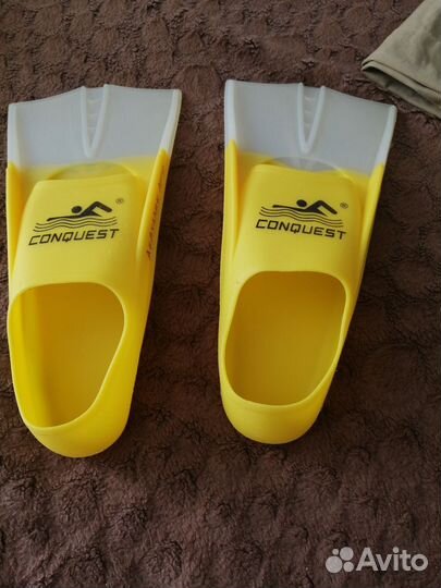 Ласты детские и желет надувной