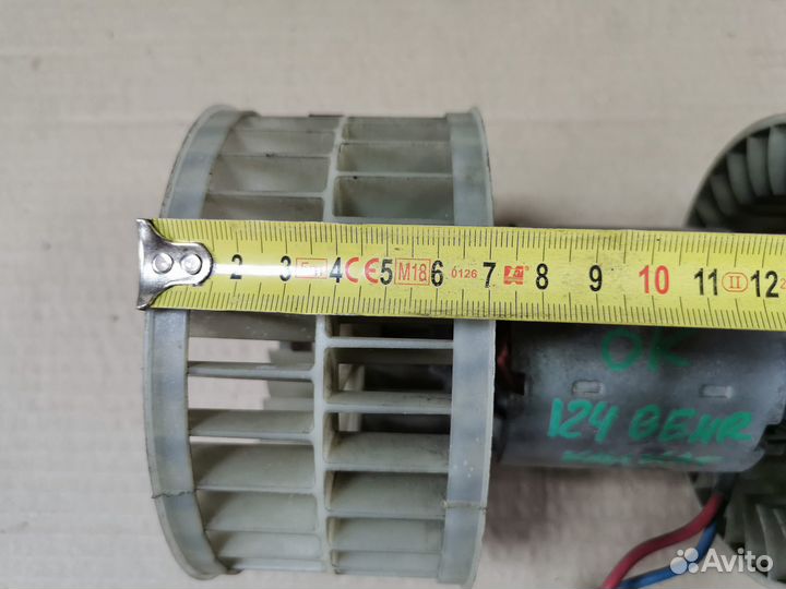 Моторчик печки под кнопочный климат Mercedes W124