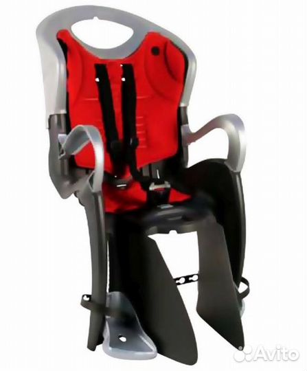 Велокресло Bellelli Tiger Standard чёрн-серебряное