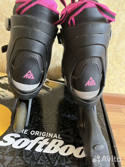 Роликовые коньки раздаижные К2 для девочки