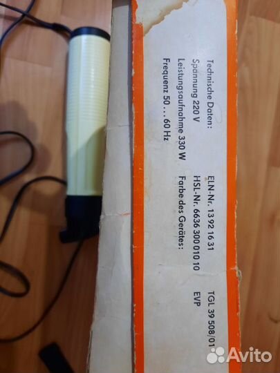 Фен AKA Electric гдр ретро винтаж